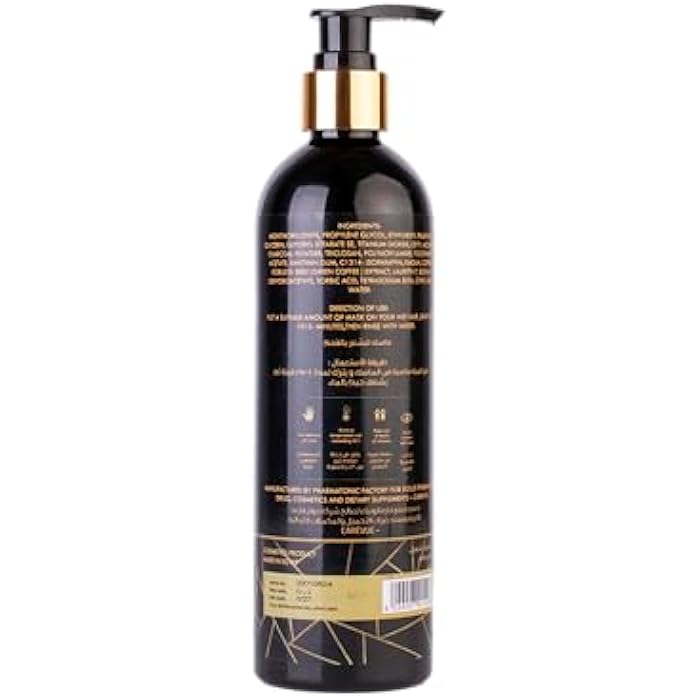 Shesoft Black Purifying Hair Conditioner with Charcoal, 250ml - Image 2